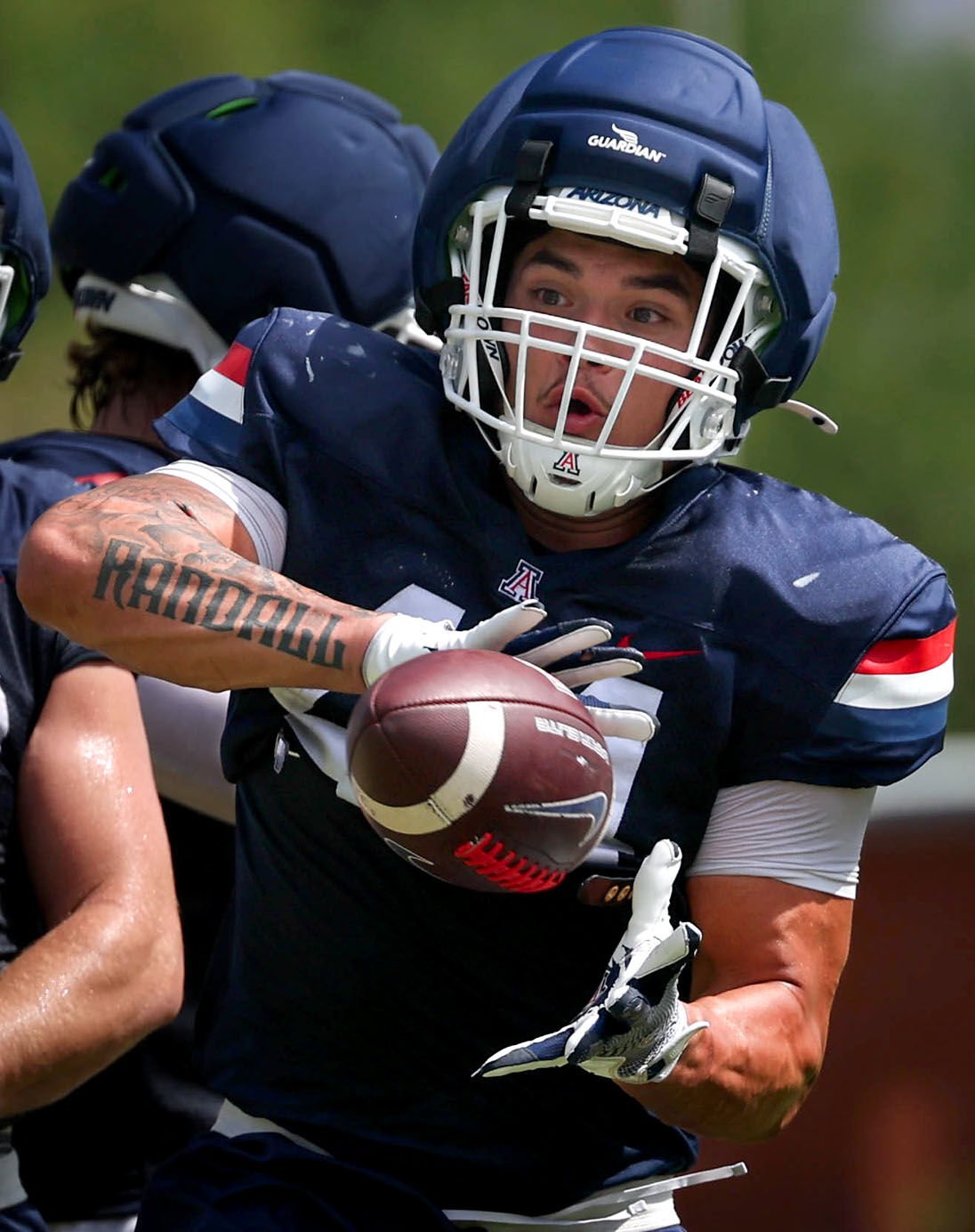 Arizona fall football practice